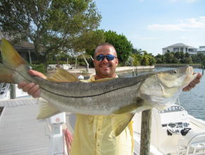 Snook caught by Captain Robb From DownDay Charters on trip to Gulf of Mexico